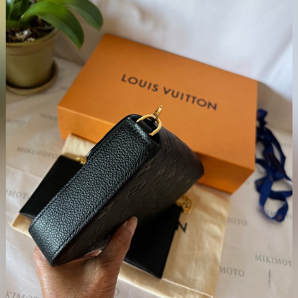 ❌❌SOLD❌❌ Félicie Pochette Louis Vuitton Black Monogram - FULL INCLUSION* - Picture 11 of 14